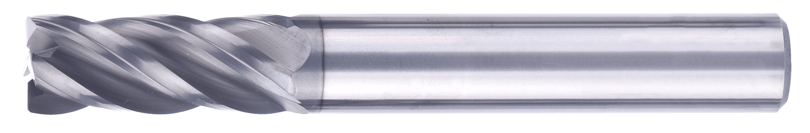 18 mm, 2 mm Chamfer Carbide End Mill, 4 Flutes, Radius, Long, For P, M, K materials, AlCrN coated, Helix angle 35 degree / 38 degree, LOC 45 mm