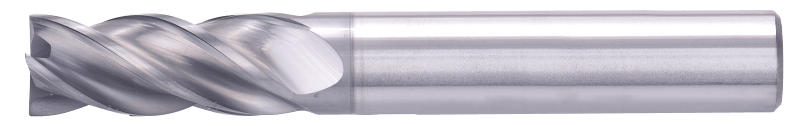 20 mm, Weldon Shank Carbide End Mill, 4 Flutes, Chamfering, Standard length