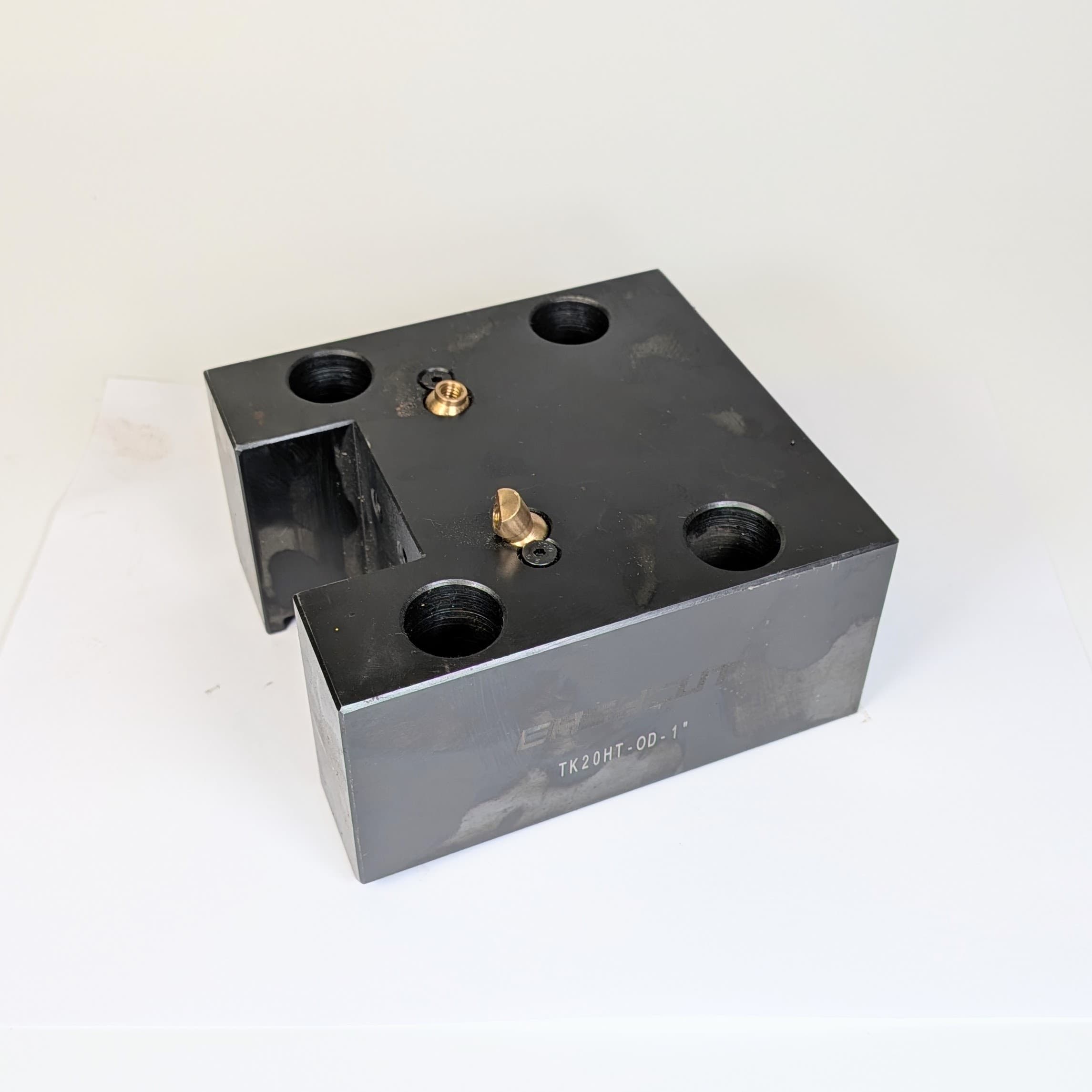 1" Square OD Turning Tool Block, BOT 66 x 90 mm, 2.559" Overall Height - Pre-Owned