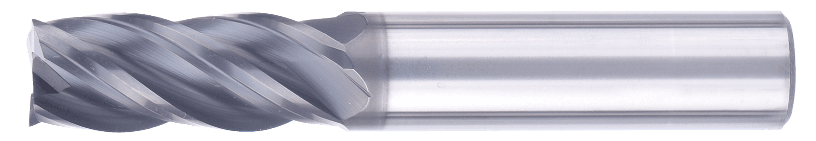 16 mm Carbide End Mill, 4 Flutes, Chamfering, Standard length, For P, M, K materials, AlCrN coated, Helix angle 35 degree / 38 degree, LOC 36 mm