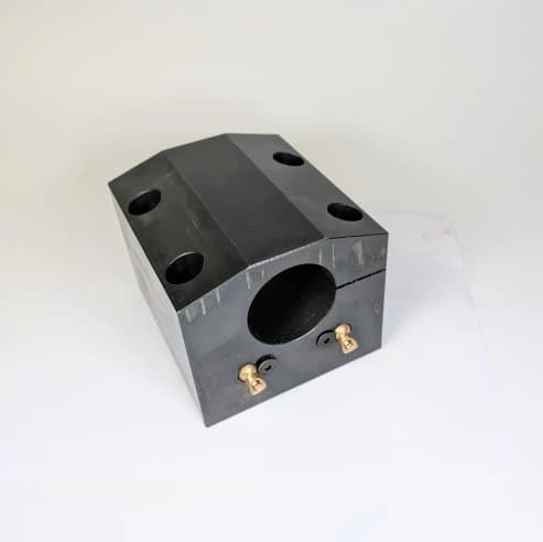 2" Dia. Boring Bar Block, BOT 66 x 90 mm, 2.362" Centre Height - Pre-Owned