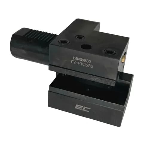 1" x 1" OD Facing Toolholder, VDI40, Form C2, Left Hand